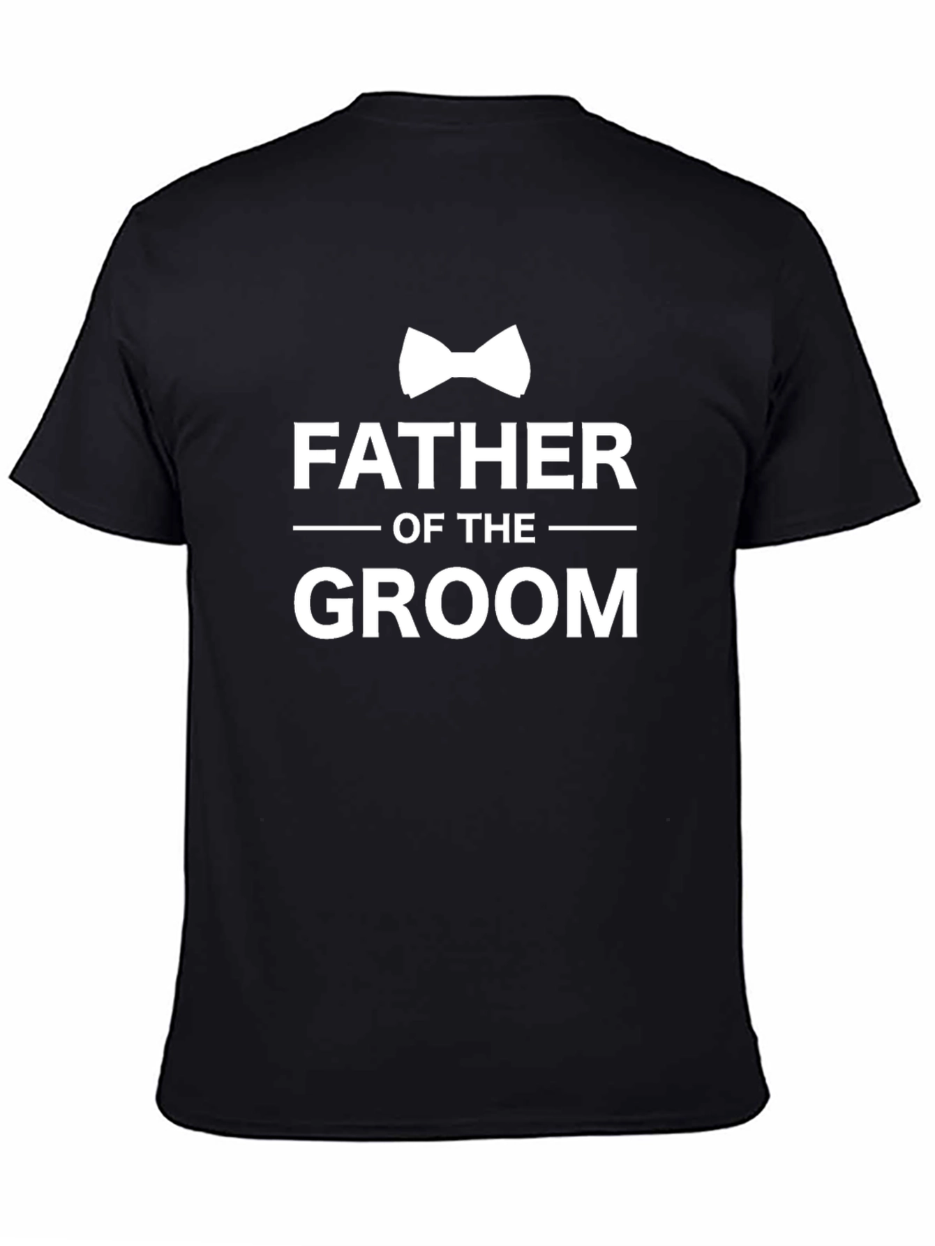 Father of the Groom Bowtie T-Shirt