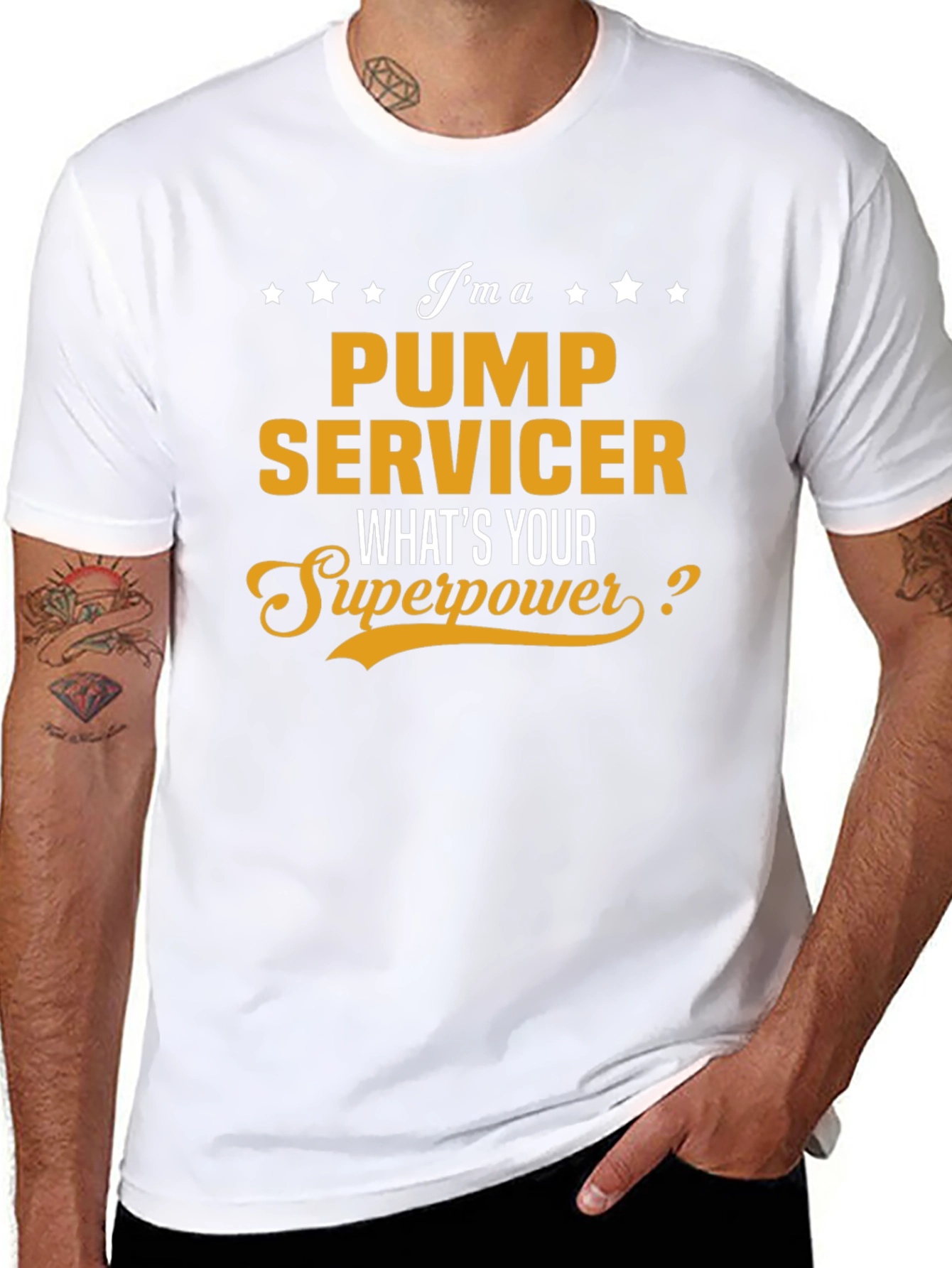 Pump Servicer Superpower T-Shirt