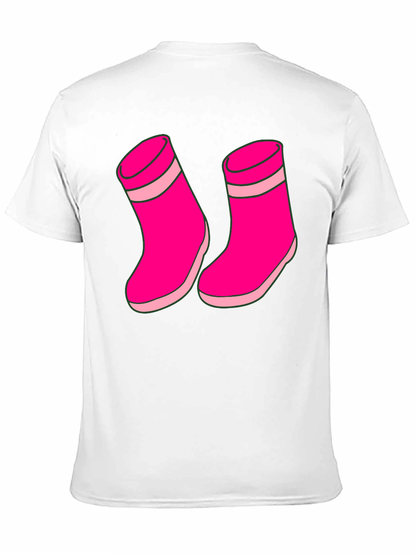 Pink Socks Graphic T-Shirt Unisex