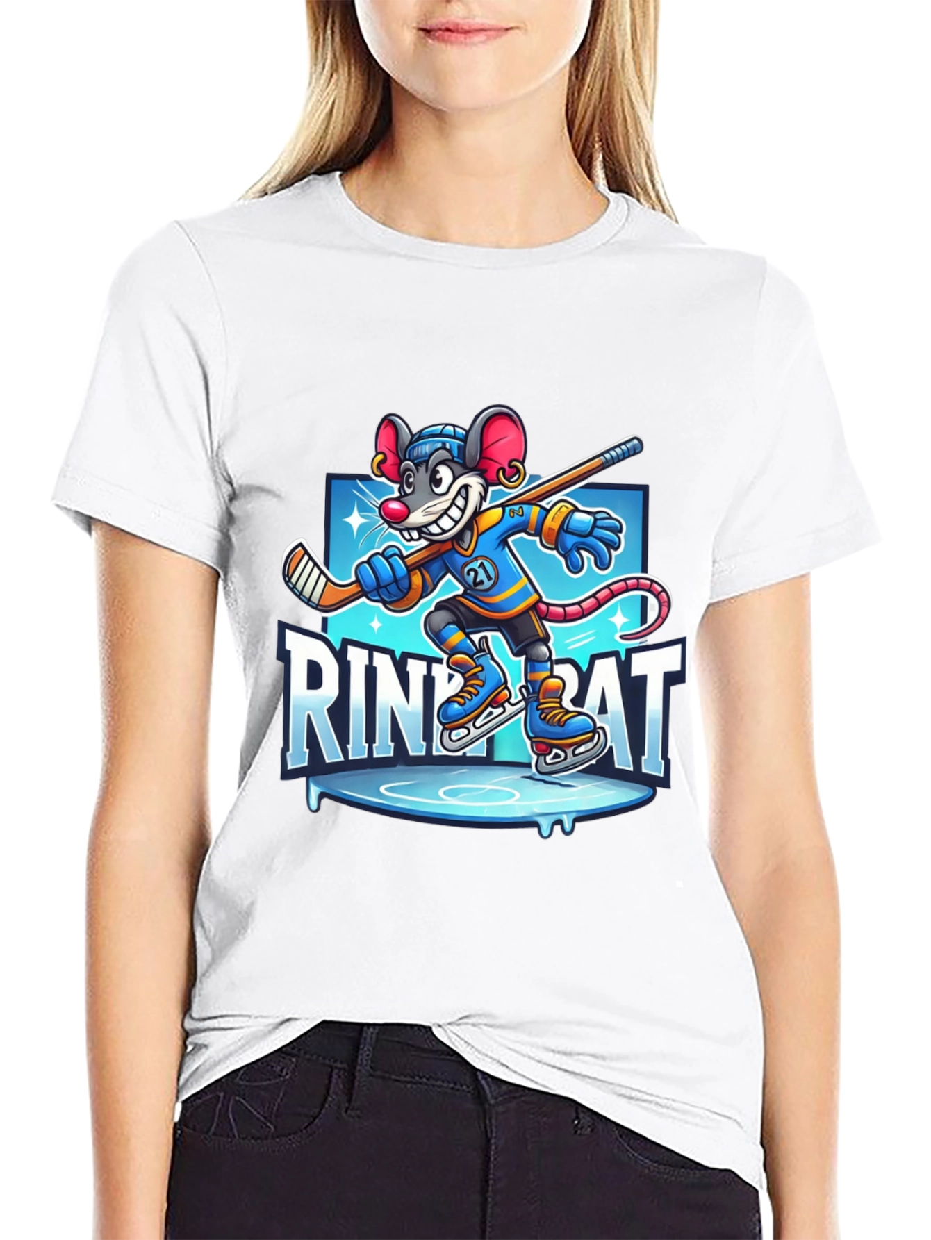 Rink Rat Hockey T-Shirt