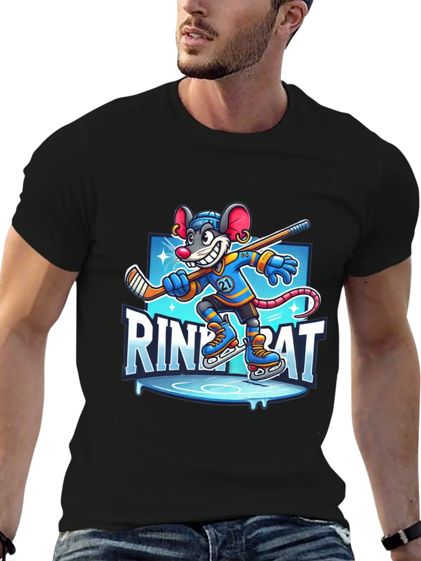 Rink Rat Hockey T-Shirt