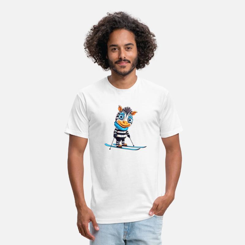 Zebra Ski Adventure - Elegance on the Slopes.