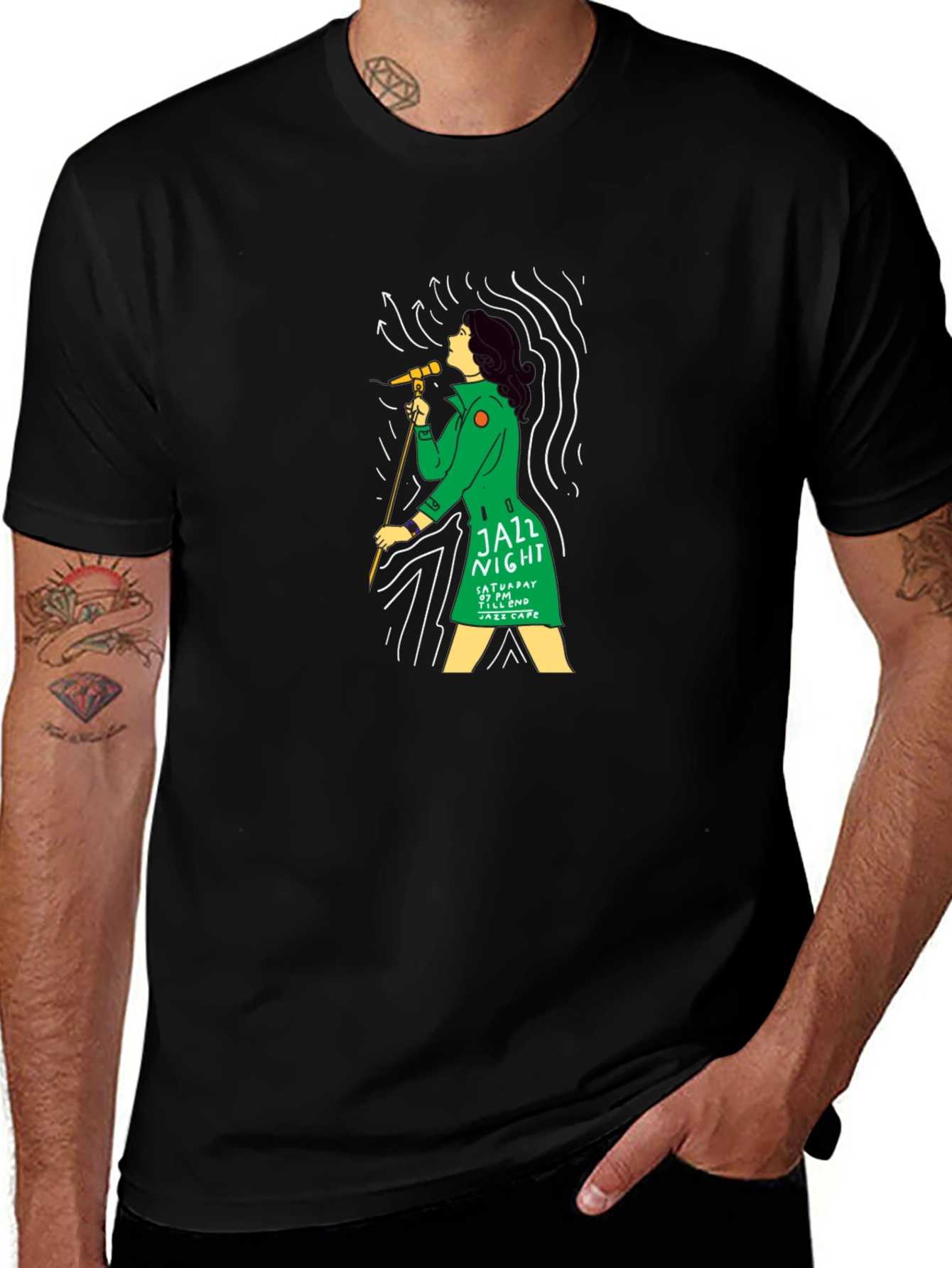 Jazz Night Graphic Tee