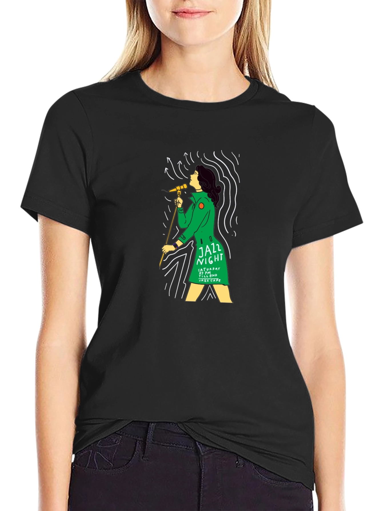 Jazz Night Graphic Tee