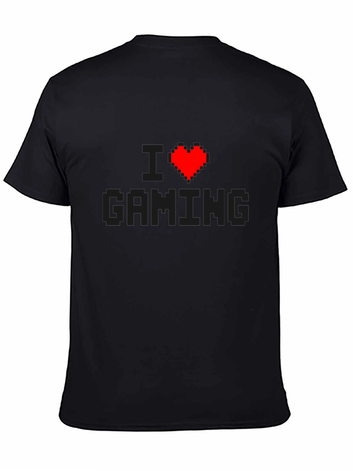 I Heart Gaming T-Shirt Pixel Art Gamer Tee