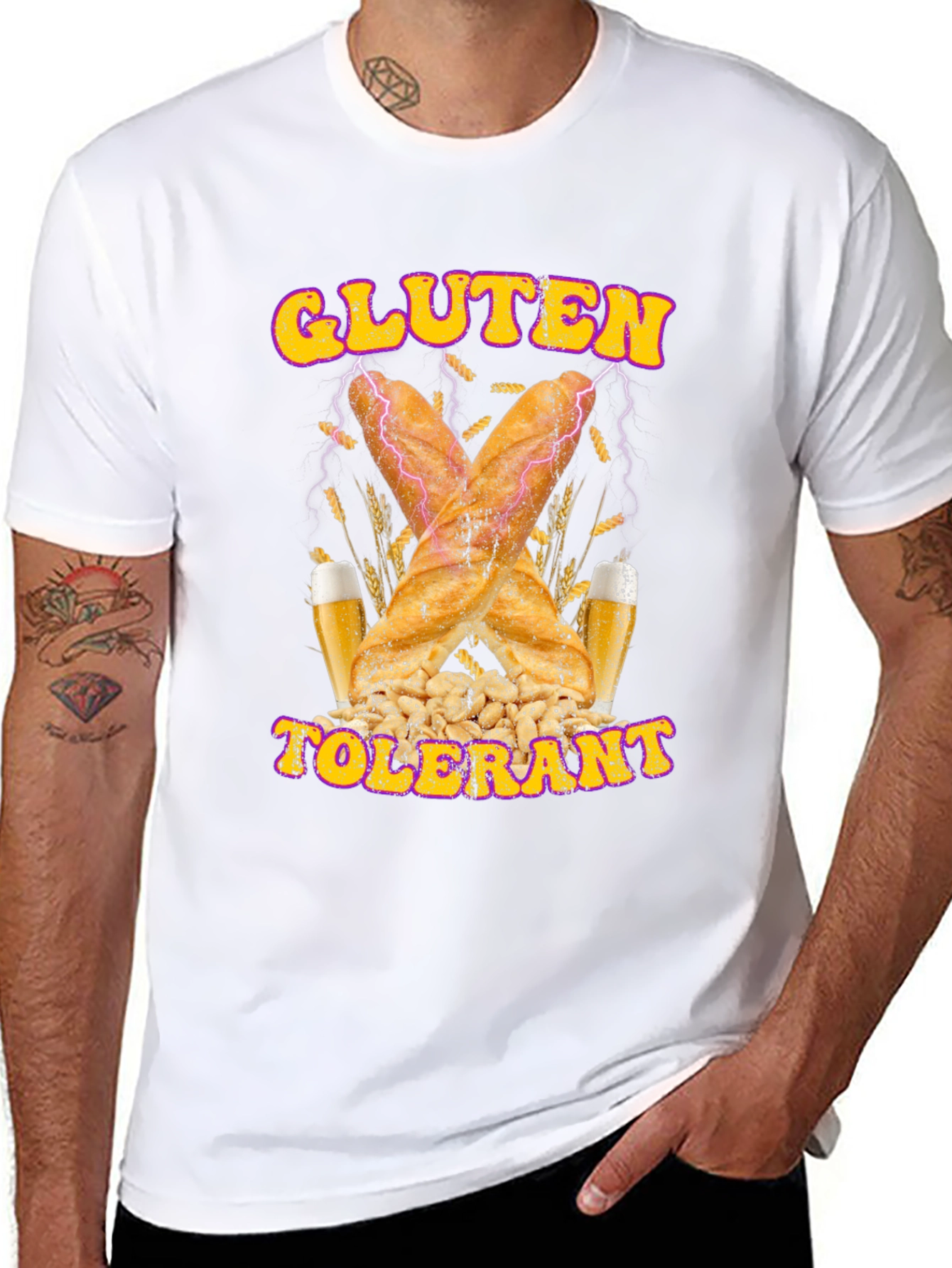 Gluten Tolerant Graphic T-Shirt