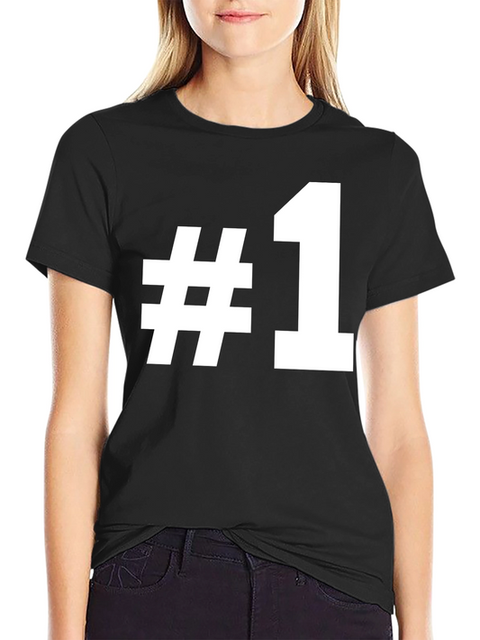 Number One Black T-Shirt
