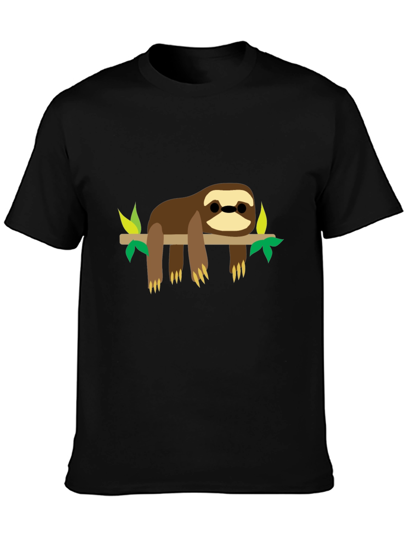 Sloth On Branch Graphic Tee