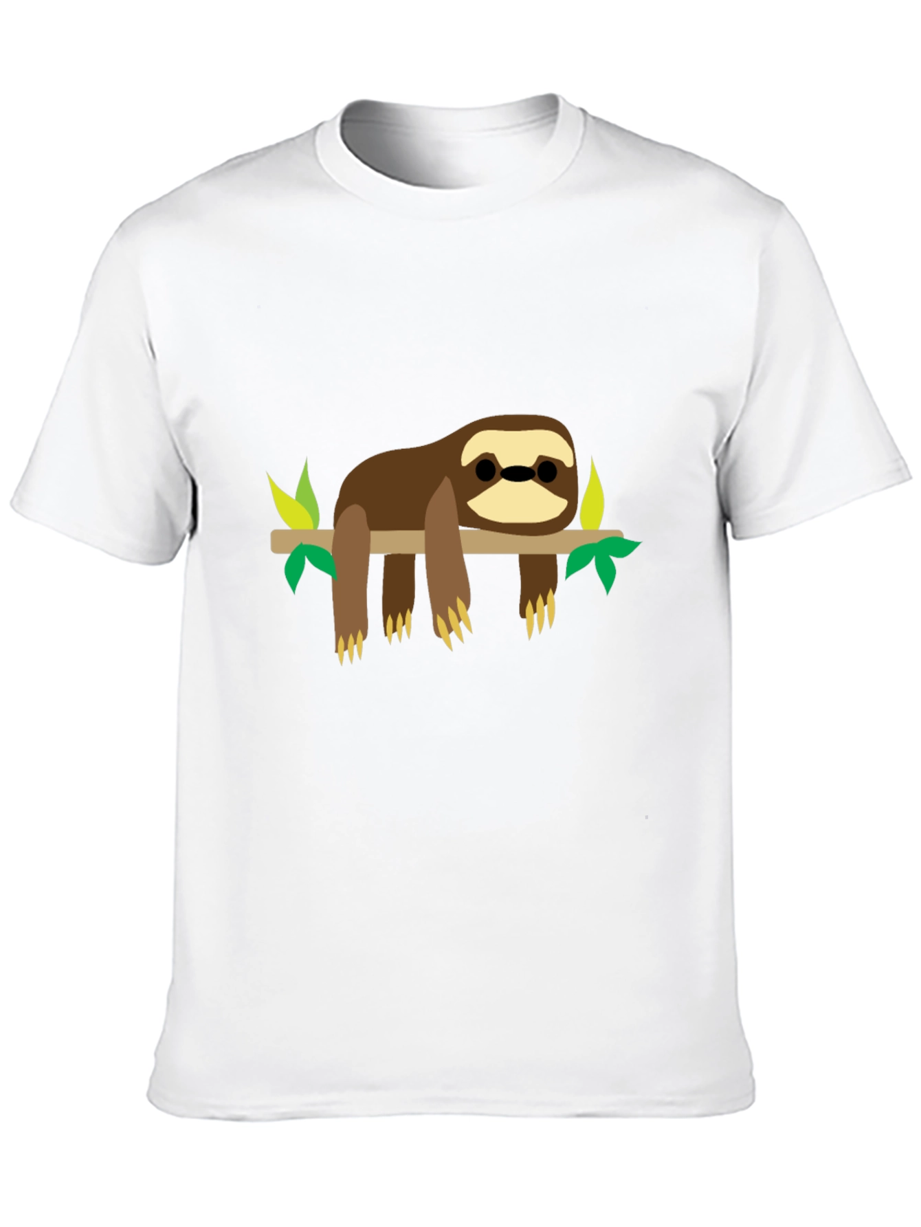 Sloth On Branch Graphic Tee