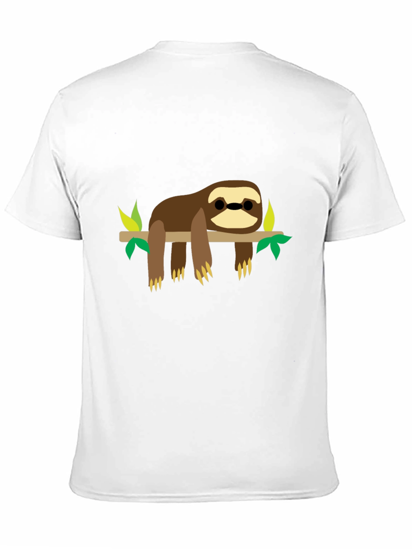Sloth On Branch Graphic Tee