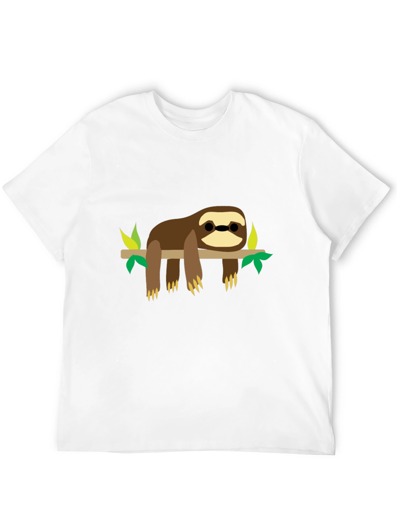 Sloth On Branch Graphic Tee