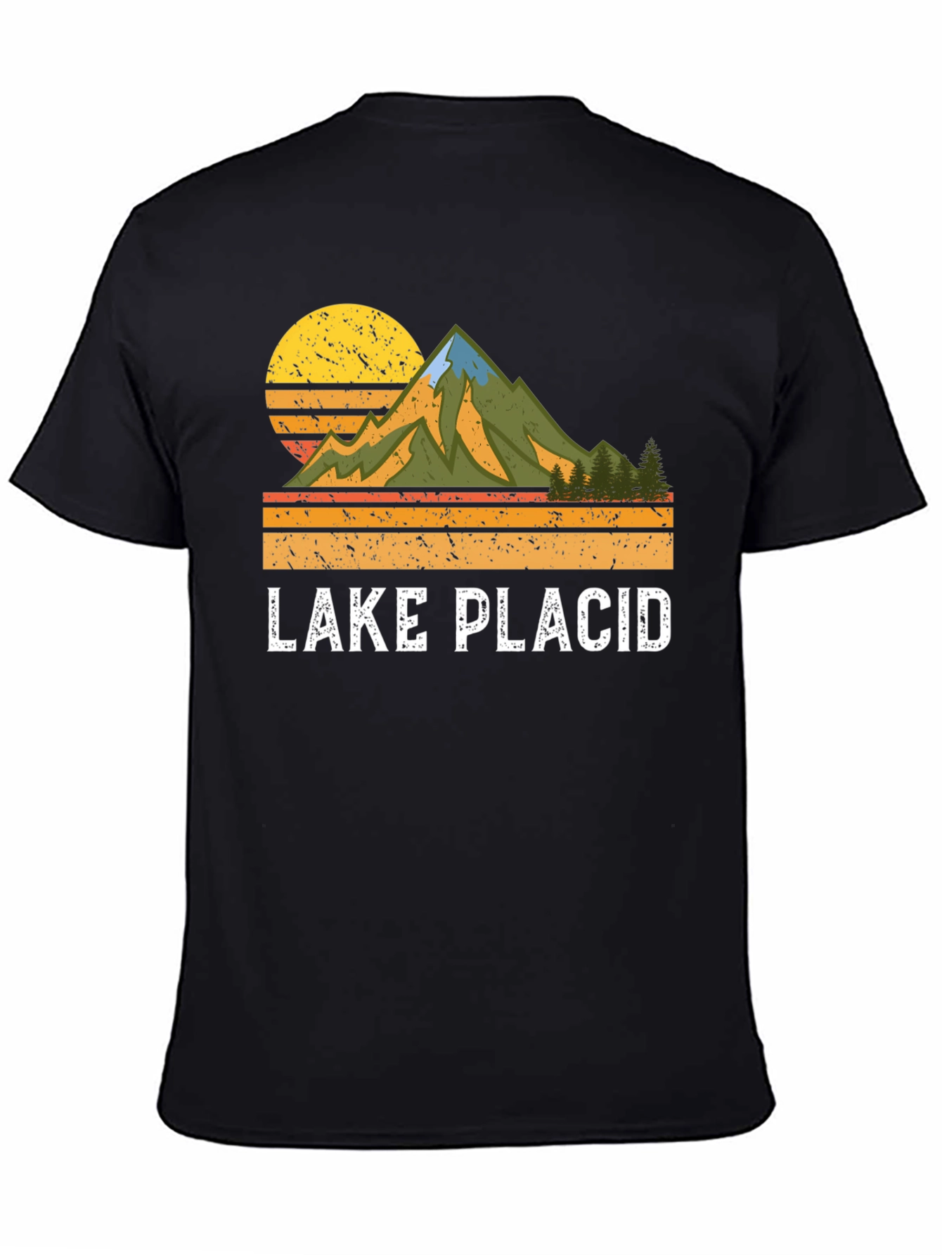 Lake Placid Retro Graphic T-Shirt