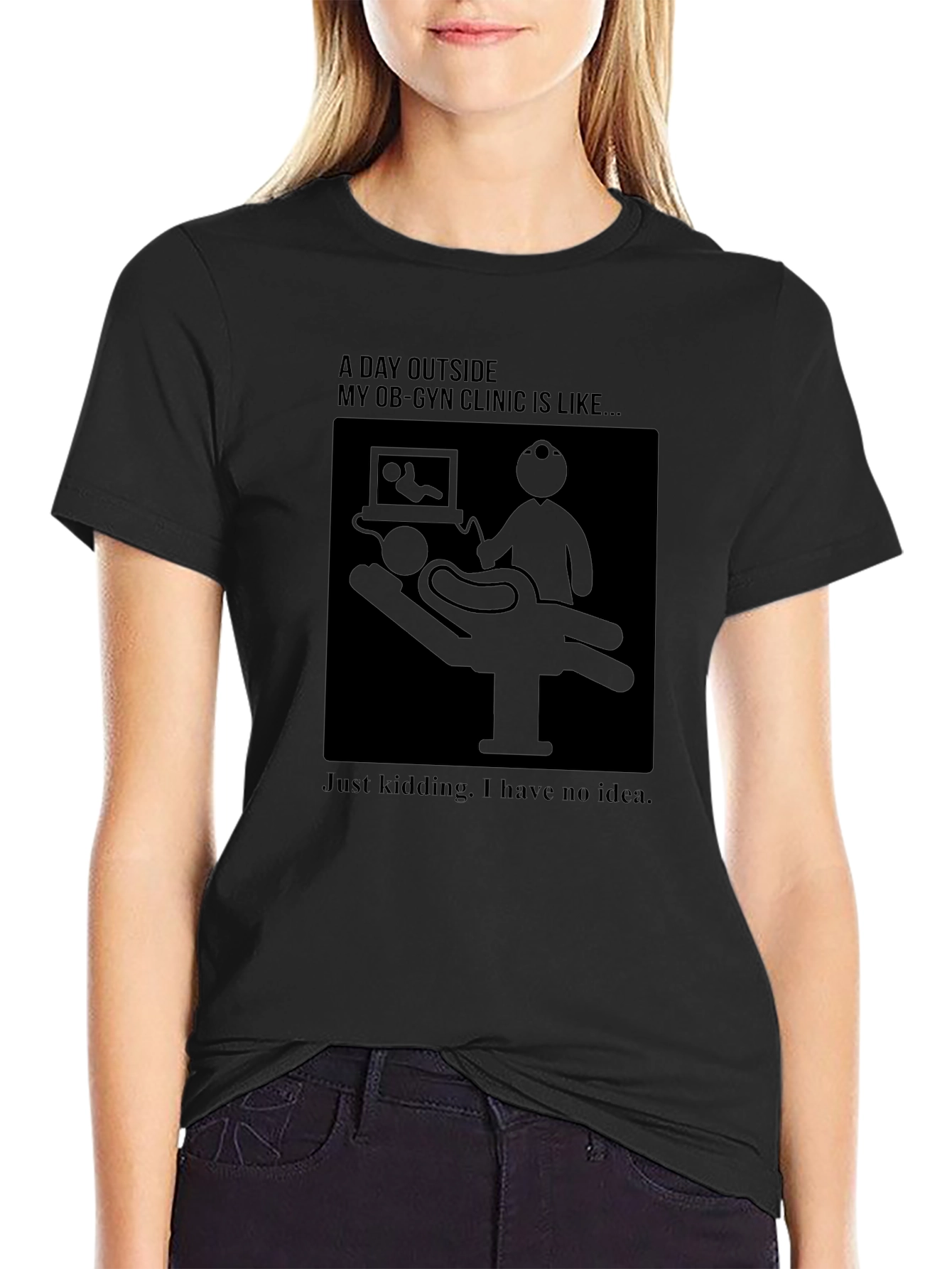 OB-GYN Clinic Humor T-Shirt