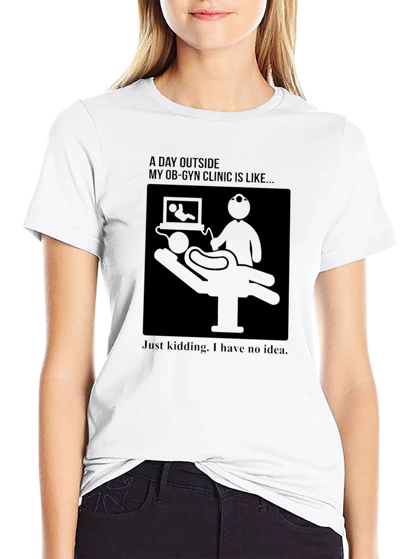 OB-GYN Clinic Humor T-Shirt