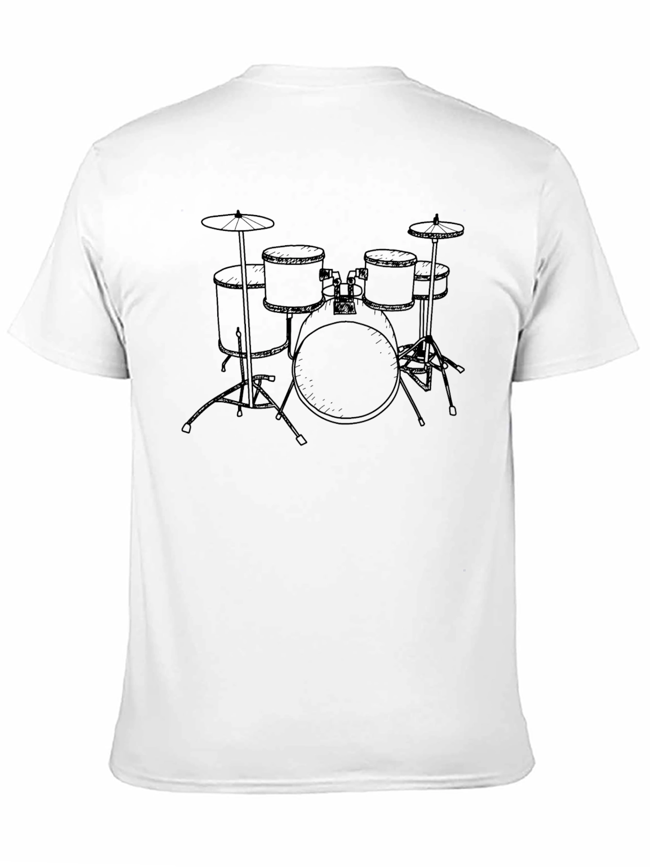 Drum Kit Graphic Tee - Musicians Essential