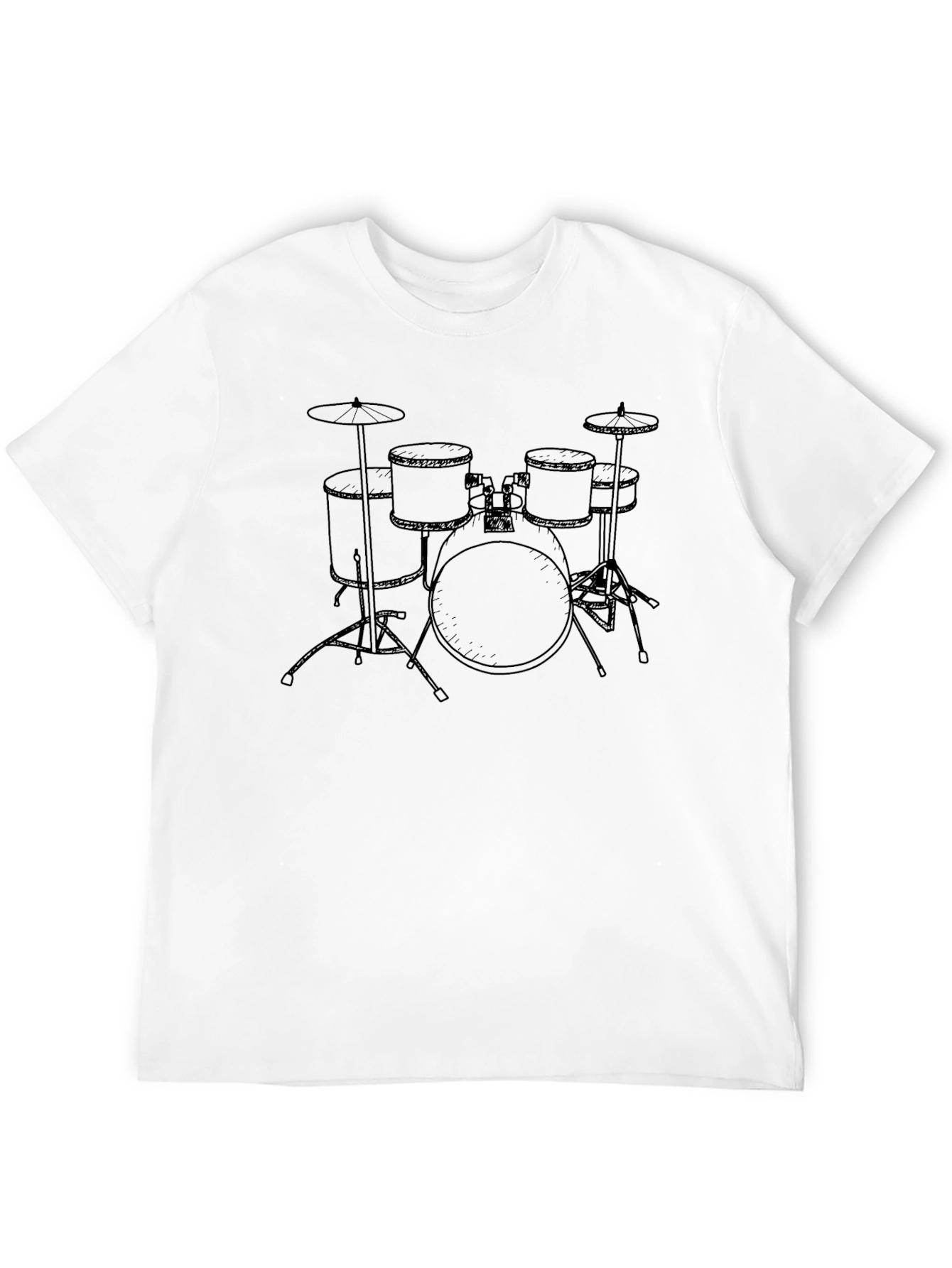Drum Kit Graphic Tee - Musicians Essential