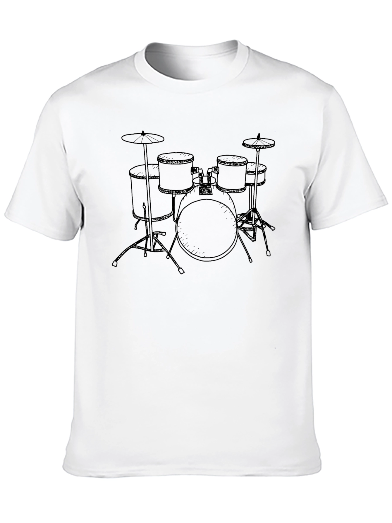 Drum Kit Graphic Tee - Musicians Essential