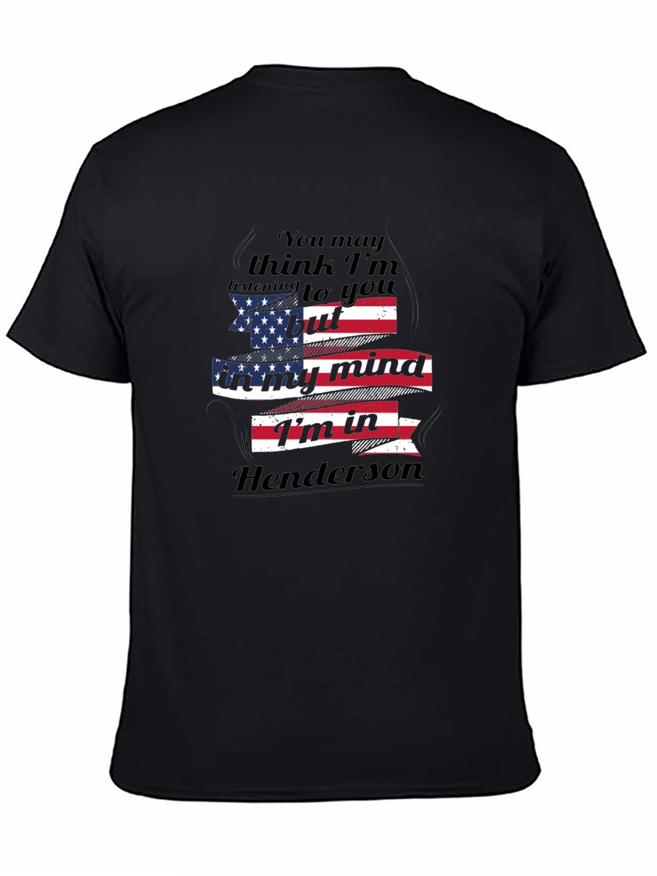 Henderson Mind T-Shirt - American Flag Design