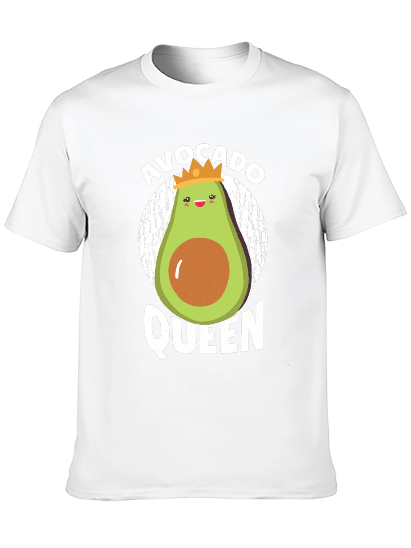 Avocado Queen Graphic Tee - Trendy & Fun!