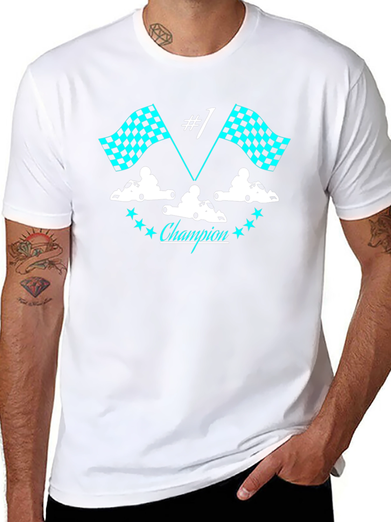 Champion #1 Racing Kart T-Shirt