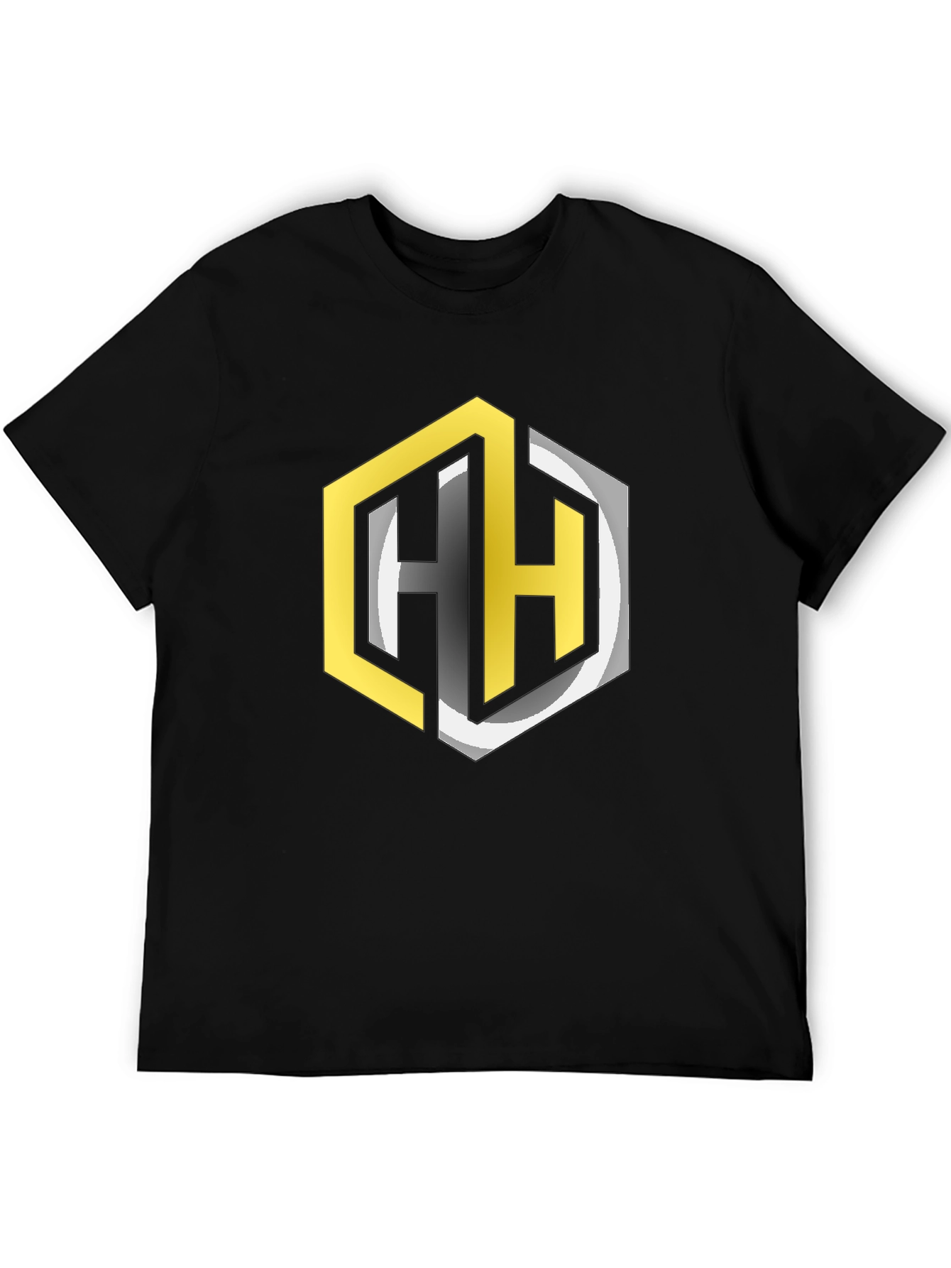 Hexagon HH Logo Black T-Shirt