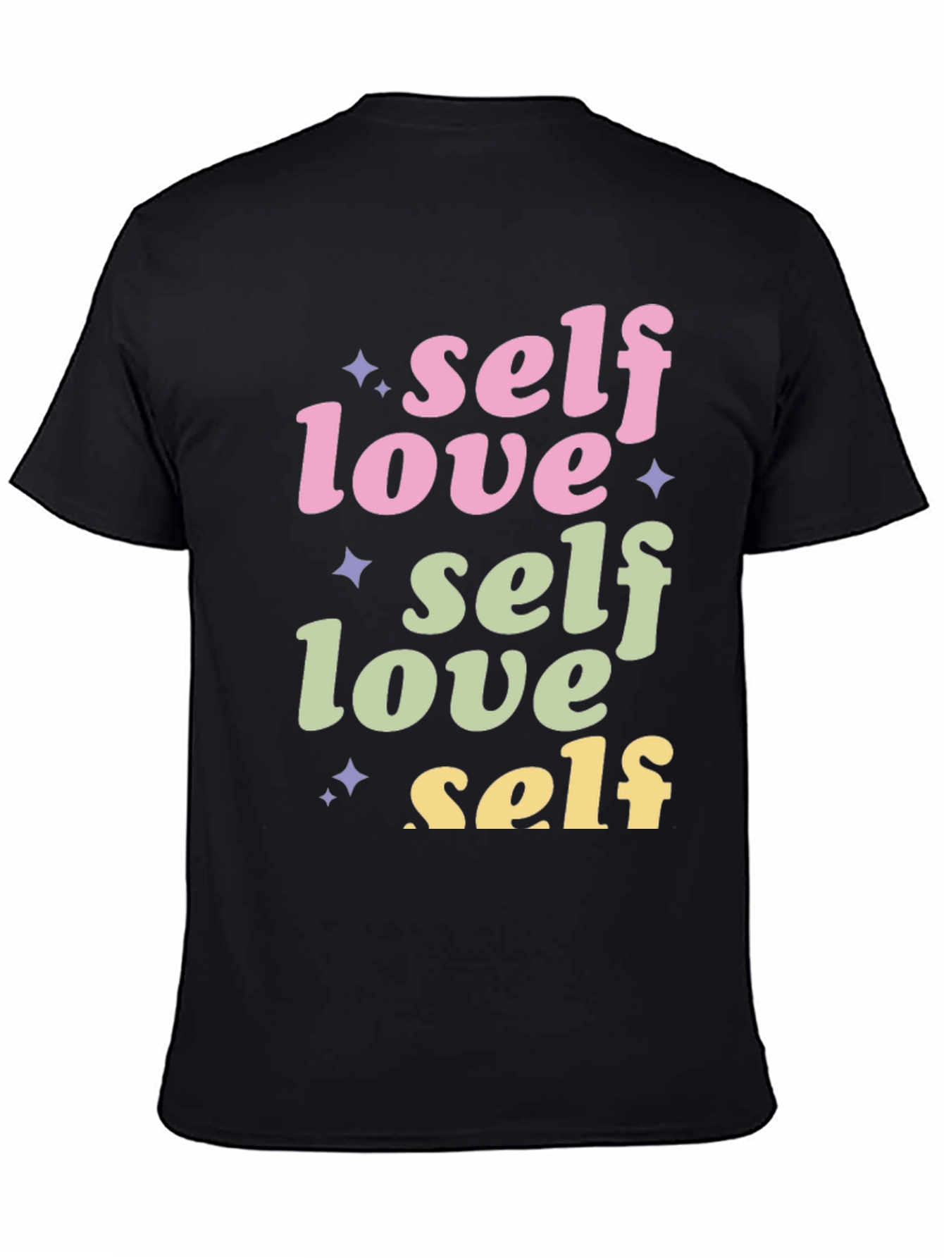 Self Love Graphic Tee - Stylish Black T-Shirt