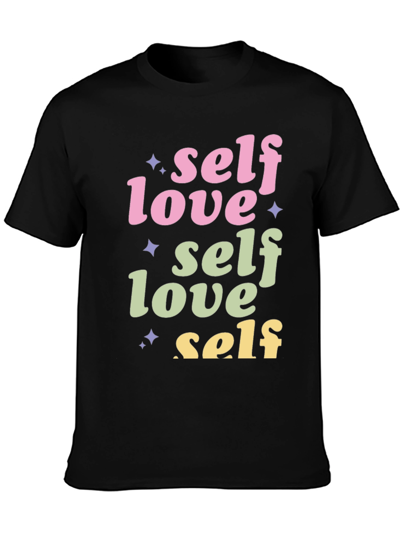 Self Love Graphic Tee - Stylish Black T-Shirt
