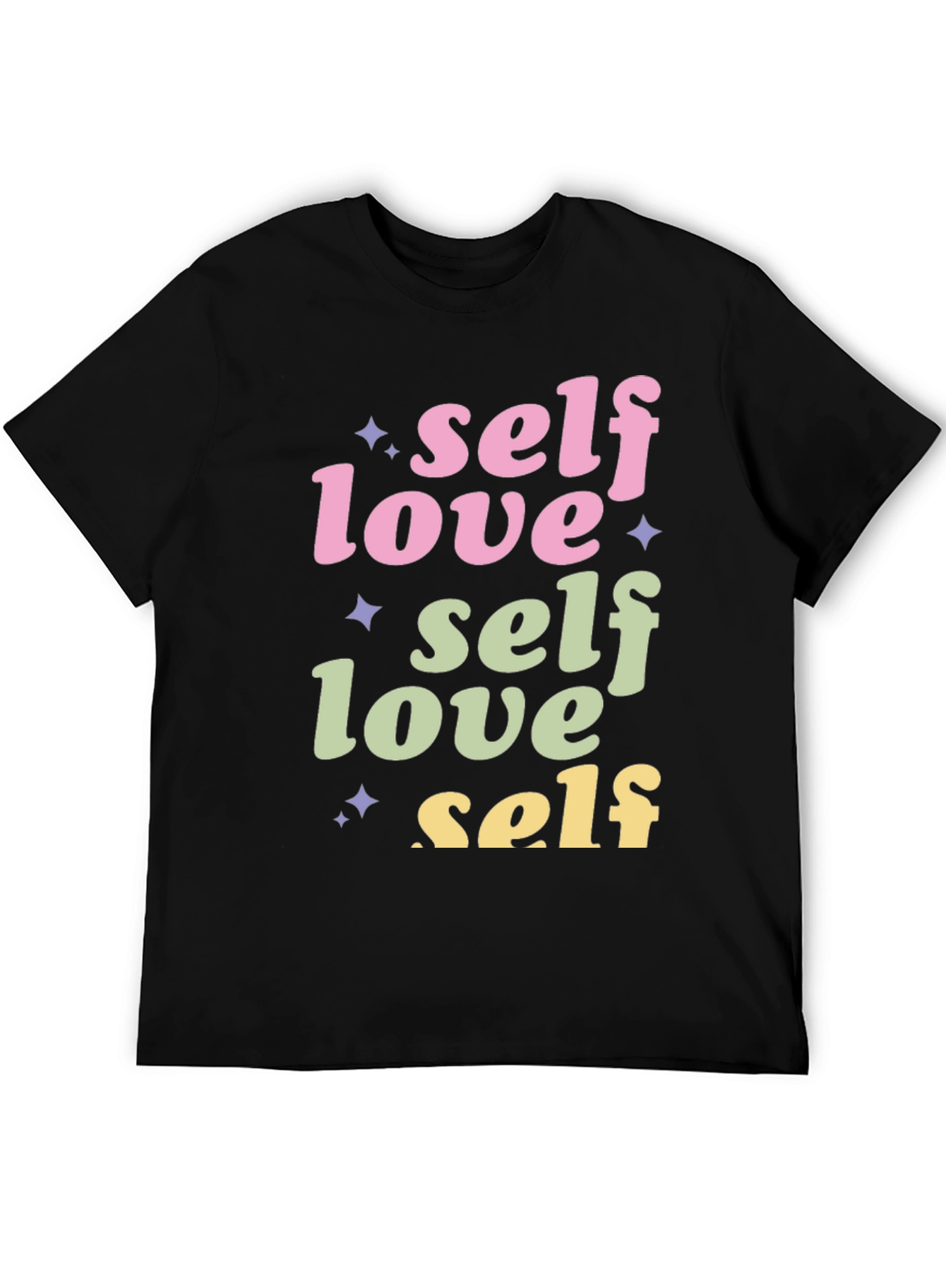 Self Love Graphic Tee - Stylish Black T-Shirt